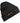 Unbreakable black adult knitted beanie U305