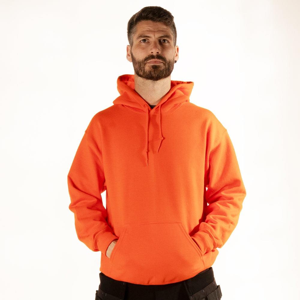 Unbreakable Langton orange hooded sweatshirt work hoodie U311