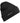 Unbreakable black adult knitted beanie U306