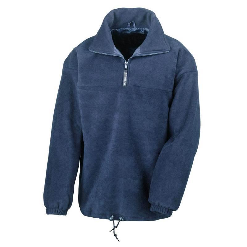 Result navy fleece size large