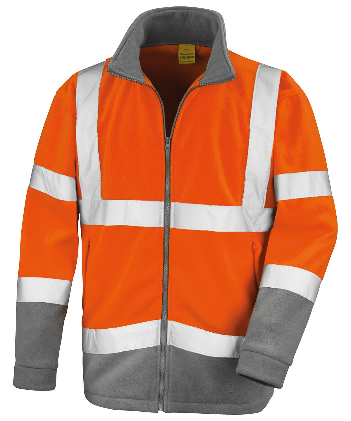 Result orange hi-vis fleece size XL
