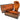 Orange Mamba Snakeskin nitrile disposable glove - box 50 singles