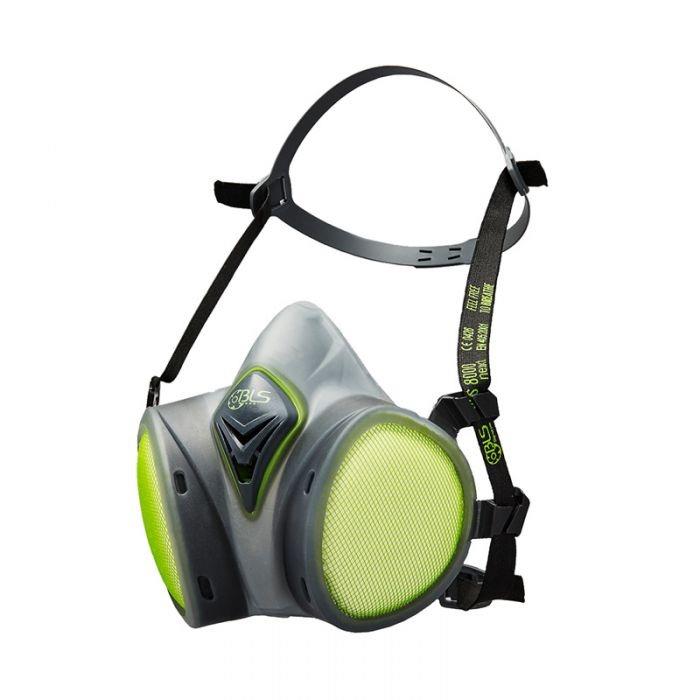 BLS A2P3 organic gas & particulates maintenance free half mask
