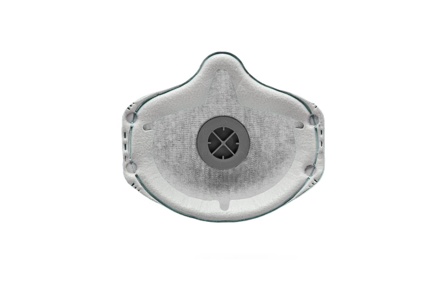 BLS FFP3RD valved low breathing resistance full gasket disposable mask - box 10