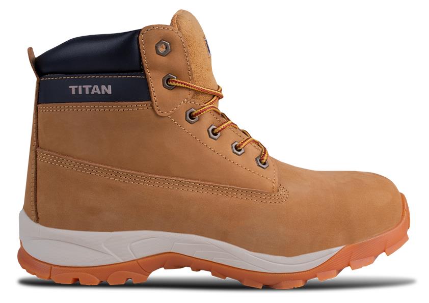 Titan Jaguar S3 honey steel toe cap/midsole safety work boot