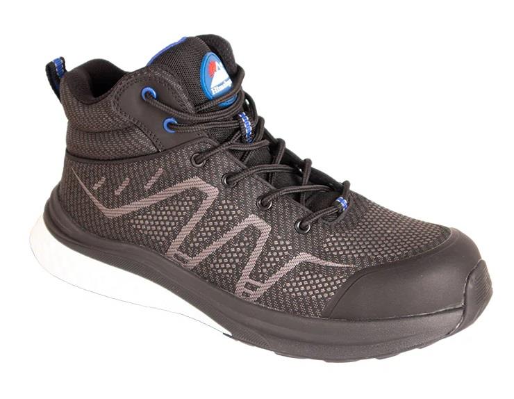 Himalayan Bounce Tech S1P black composite toe/midsole work safety boots 4615
