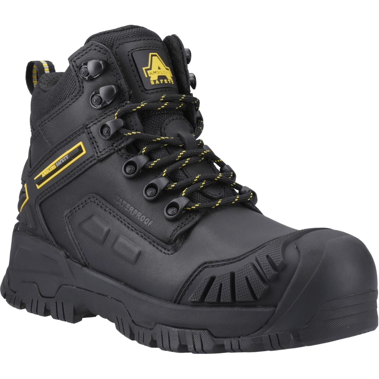 Amblers Mary S7 womens black waterproof composite 6" safety work boot AS614C