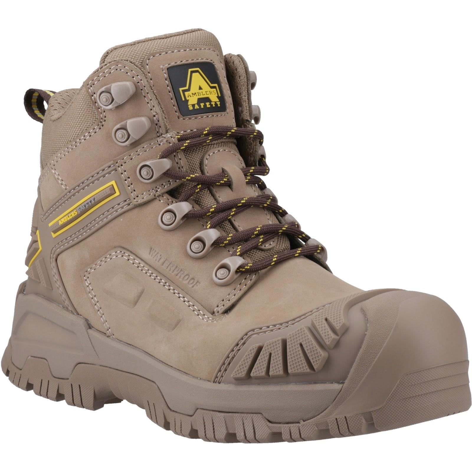 Amblers Mary S7 womens stone waterproof composite 6" safety work boot AS614C