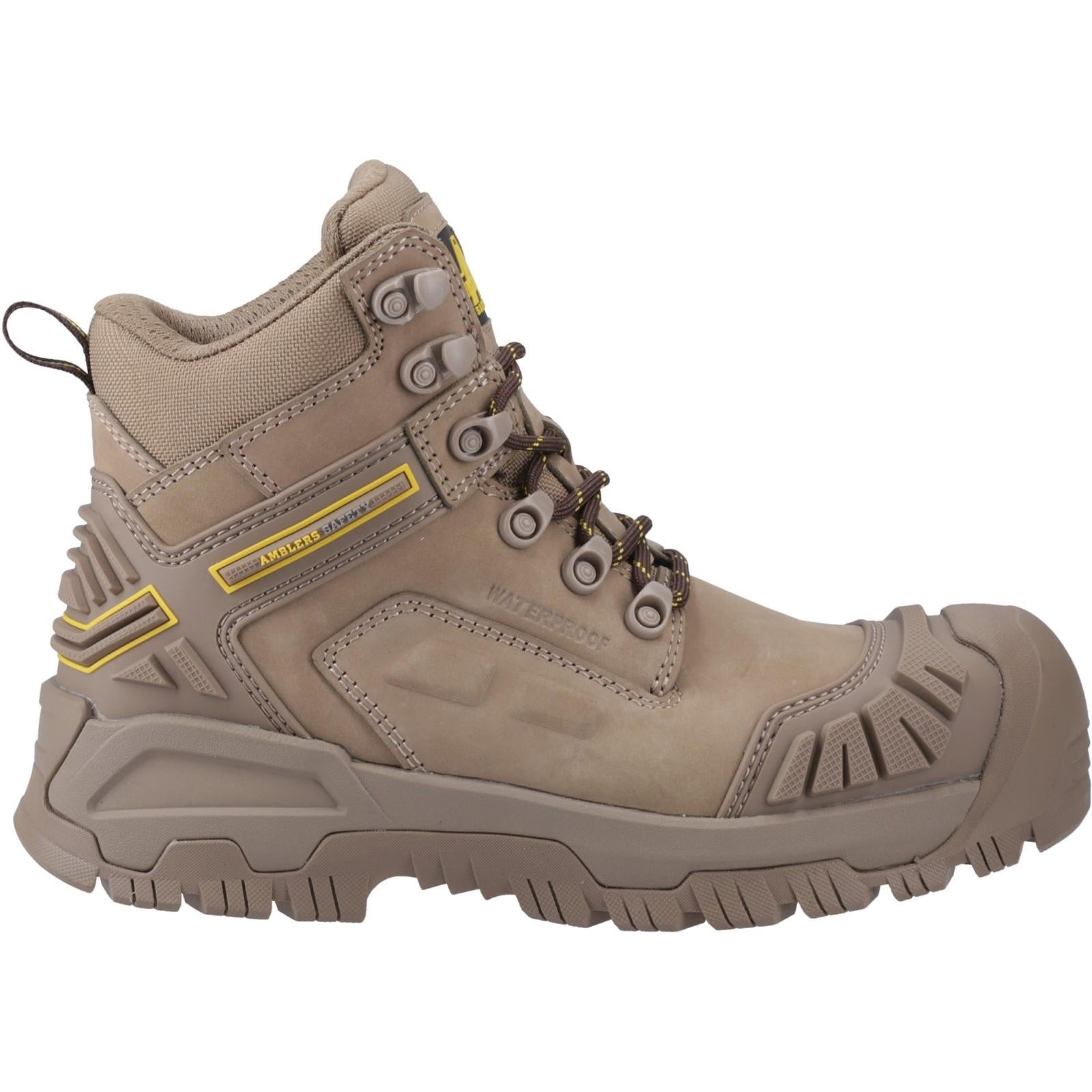 Amblers Mary S7 womens stone waterproof composite 6" safety work boot AS614C