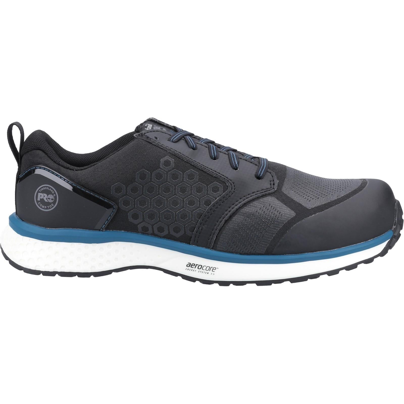 Timberland Pro Reaxion 2.0 S3 black/blue composite toe/midsole safety trainers
