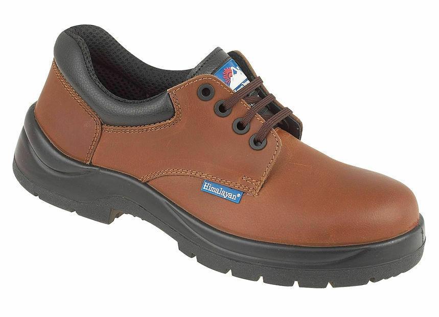 Himalayan Hygrip S3 brown leather composite toe/midsole safety work shoe #5118