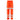 Leo Westleigh EcoViz womens orange high visibility breathable overtrousers #L07