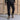 Unbreakable black multi pocket holster stretch work trousers U237