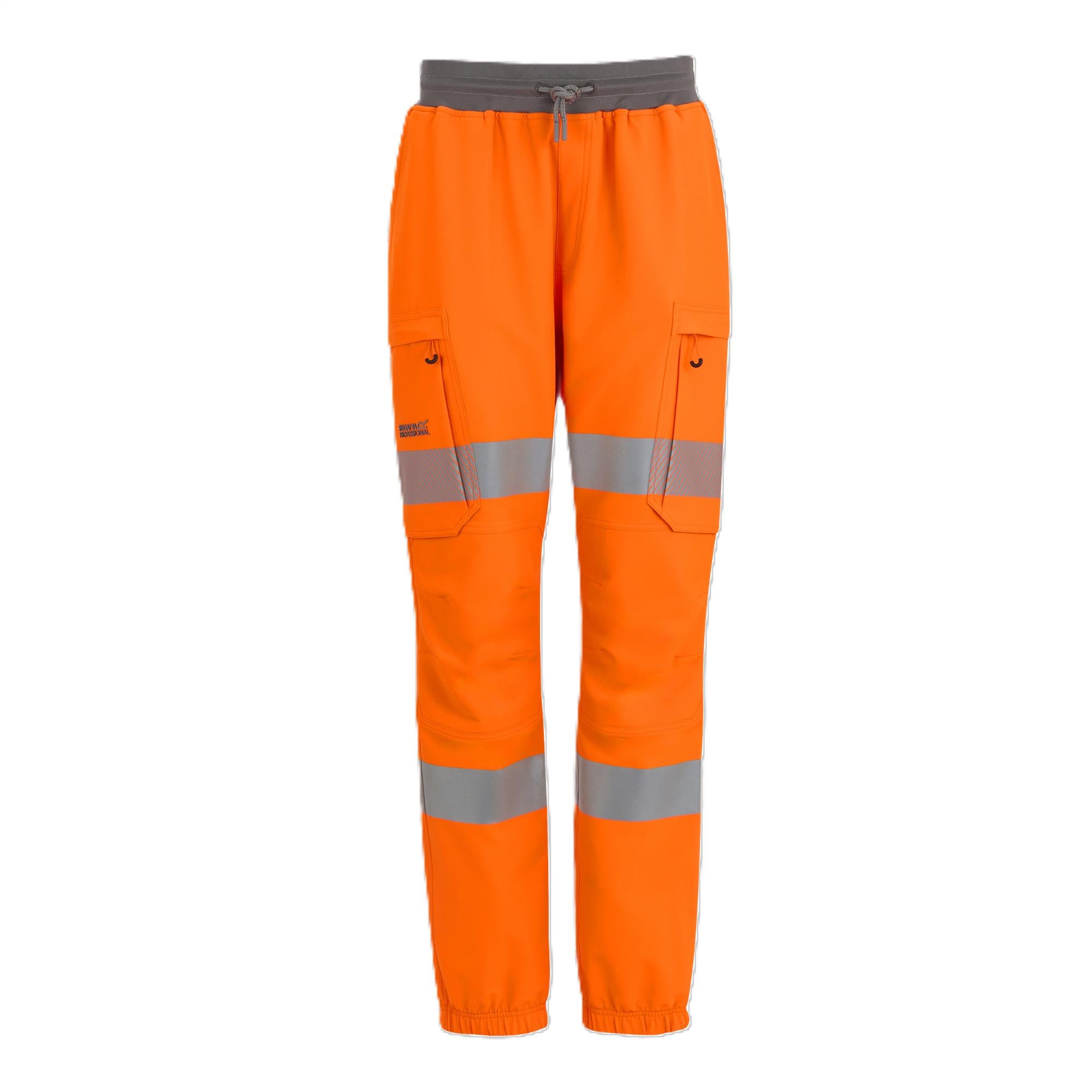 Regatta Prolite high visibility orange stretch work jogging bottom joggers