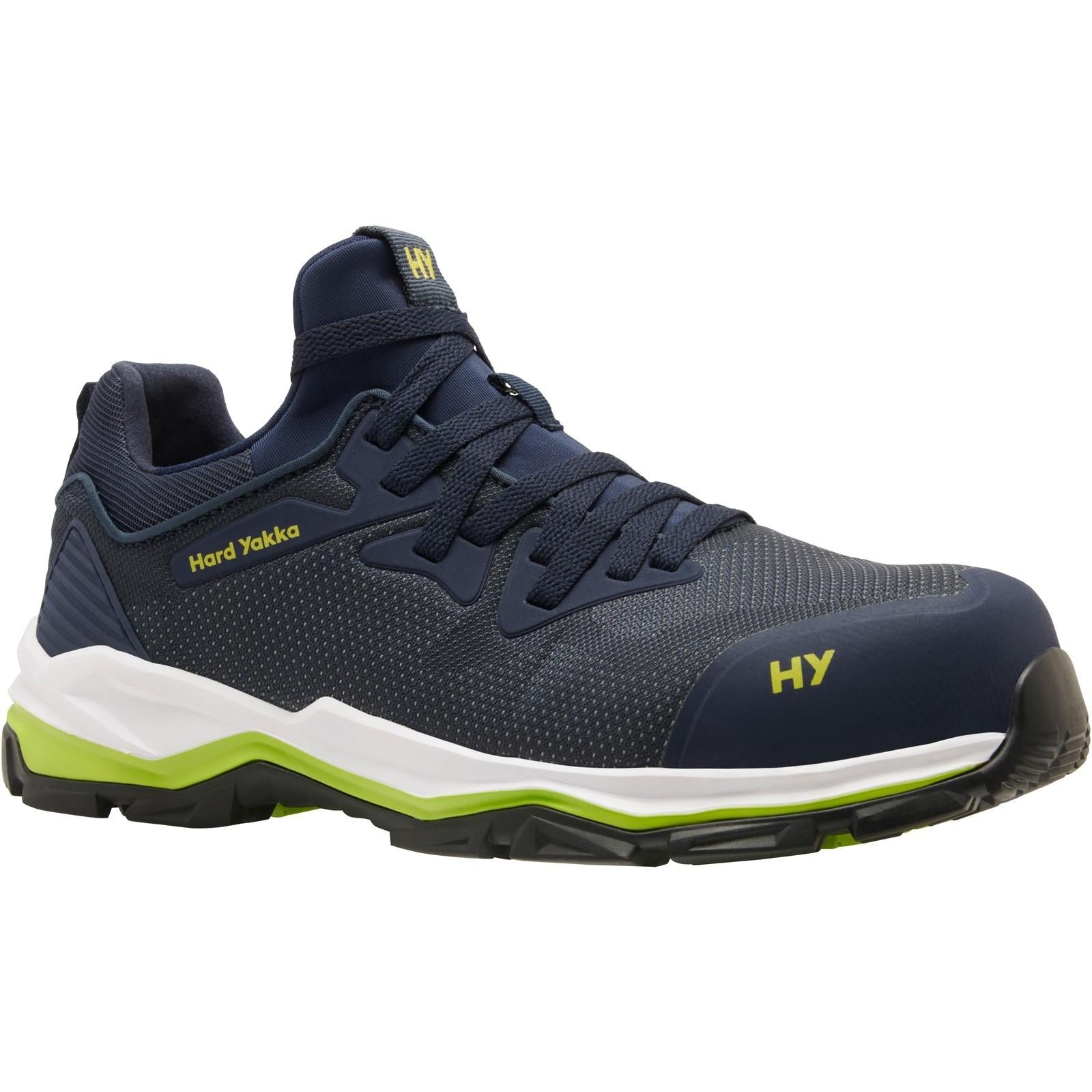 Hard Yakka Icon S1P navy composite toe/midsole safety work trainers shoes