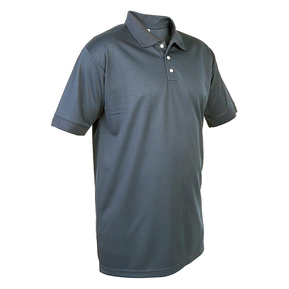 Himalayan Dri-Tech graphite grey polyester polo shirt H955