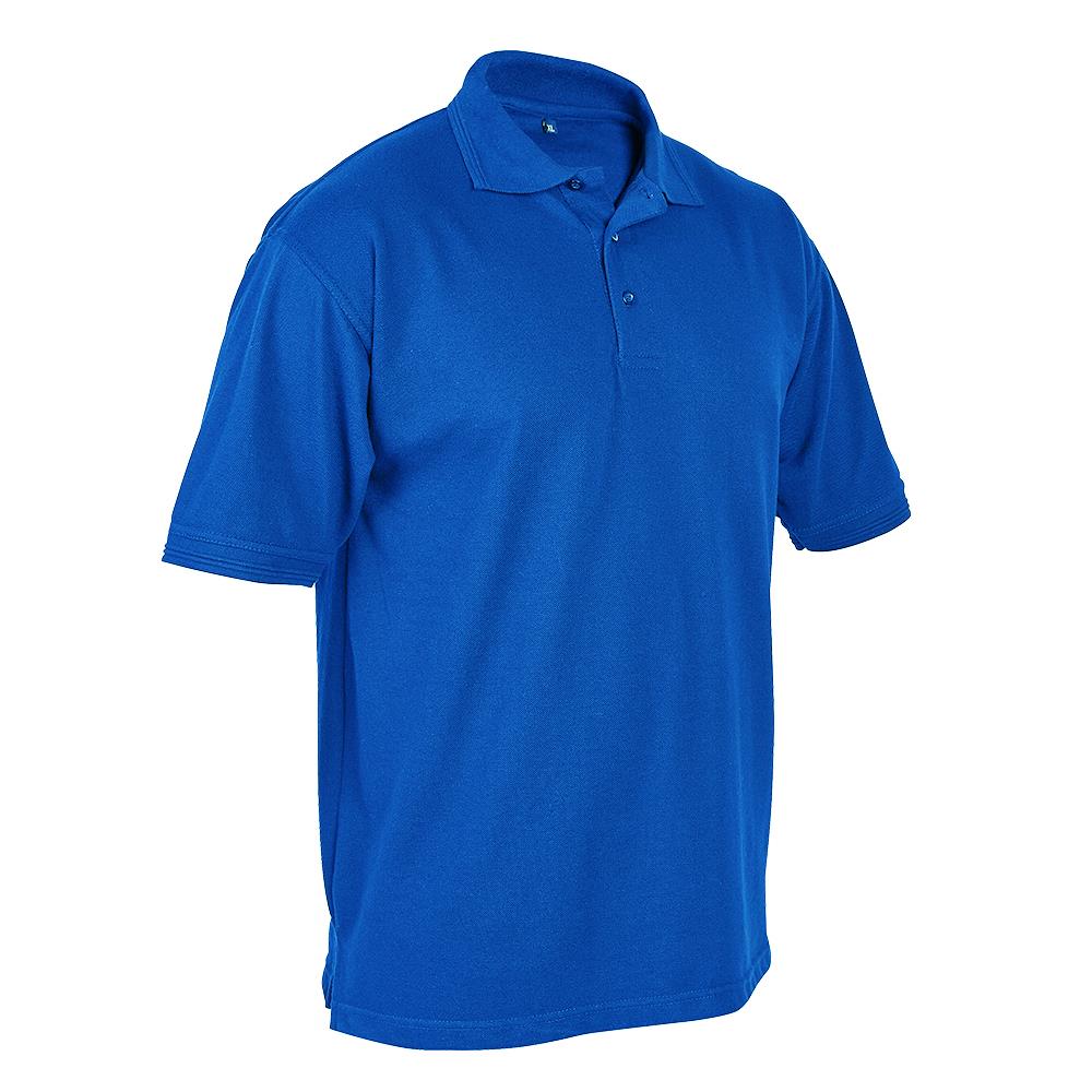 Himalayan Classic womens royal blue polo shirt H864