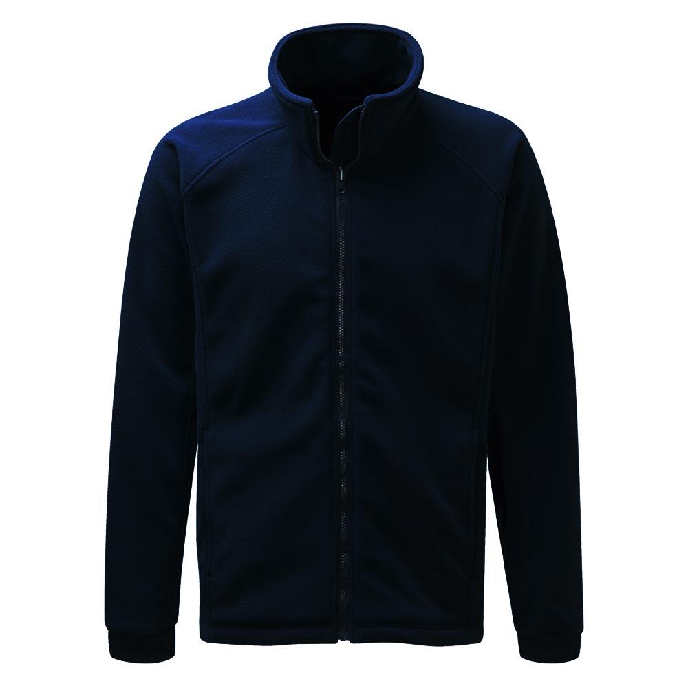 Himalayan Polar black full zip fleece H882