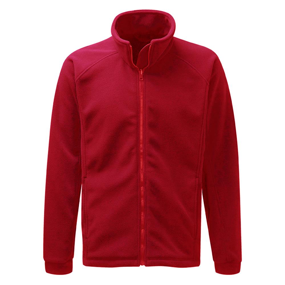 Himalayan Polar red full zip fleece H886