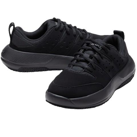 Crocs On the Clock womens black easy clean soft toe occupational work trainers