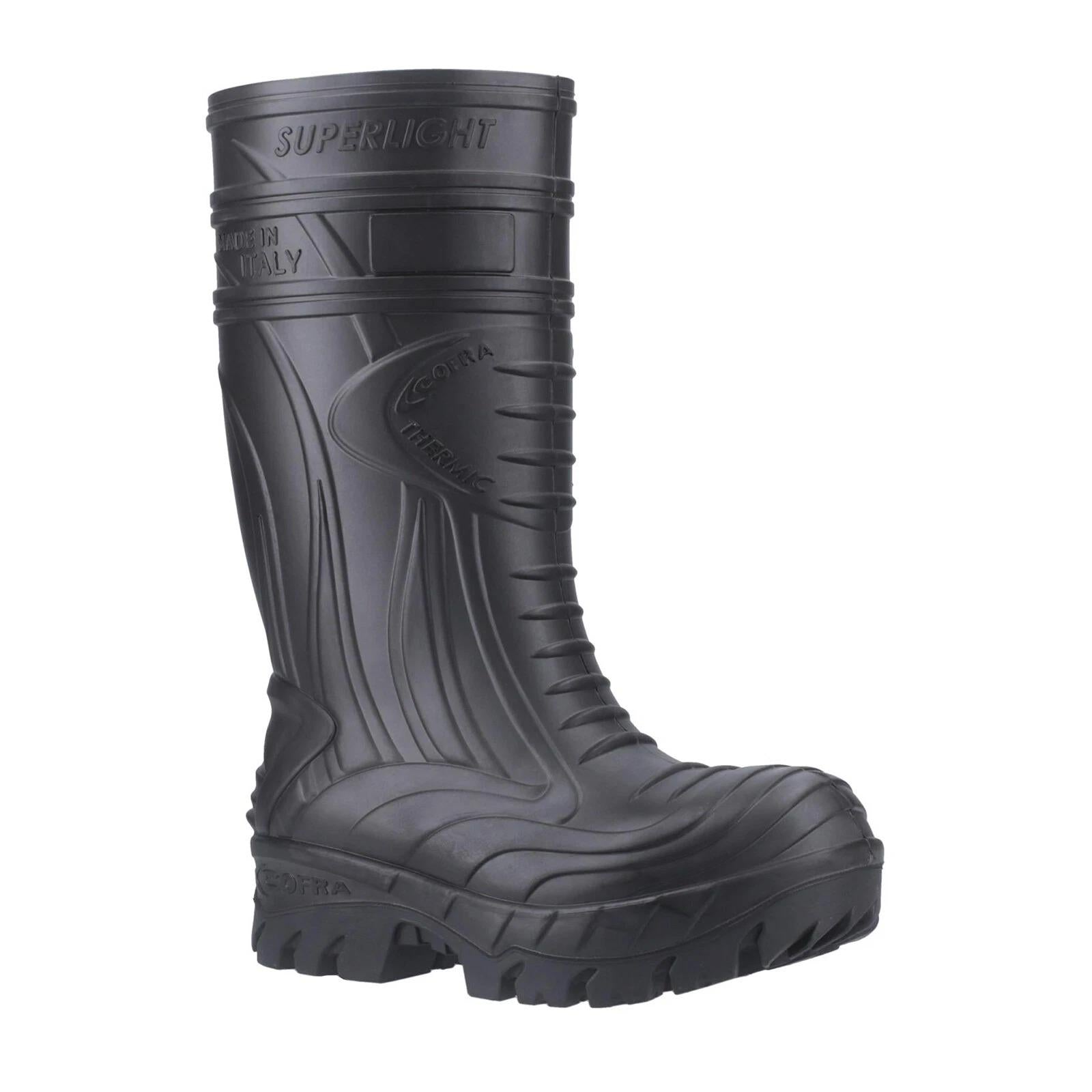 Cofra Thermic S5 black composite toe/midsole safety work wellington boots