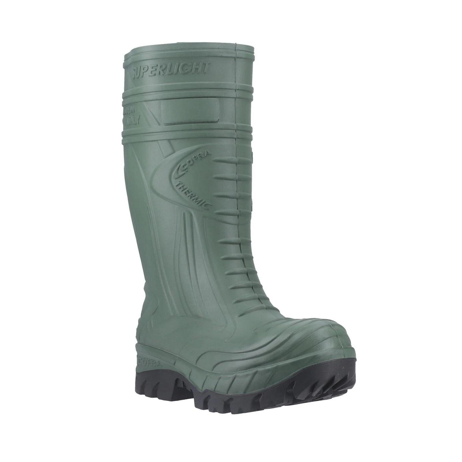 Cofra Thermic S5 green composite toe/midsole safety work wellington boots