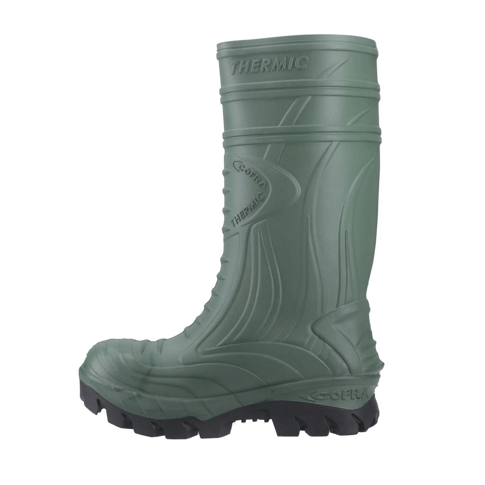Cofra Thermic S5 green composite toe/midsole safety work wellington boots