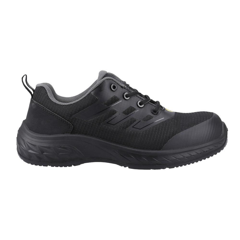 Amblers Track S7 ESD black composite toe/midsole safety work trainers AS712C