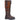 Cotswold Broadway womens brown leather waterproof high leg calf boots