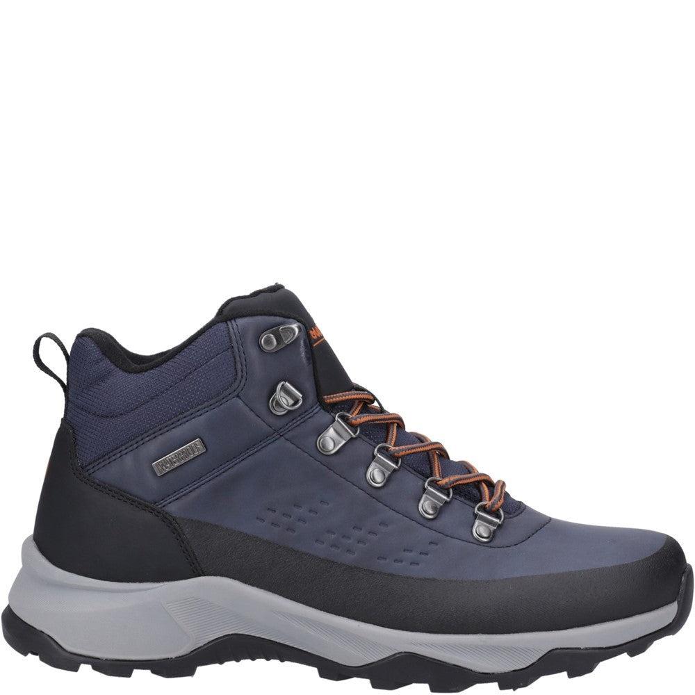 Cotswold Ryeford navy blue suede waterproof lace up walking hiking boots
