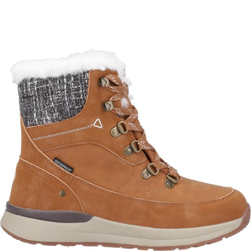 Cotswold Sheephouse womens tan memory foam waterproof walking hiking boots