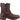 Cotswold Kinsham womens brown leather waterproof warm fur lined biker boots