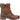 Cotswold Kinsham womens tan leather waterproof warm fur lined biker boots