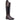 Cotswold Buscot womens brown/navy leather side zip boots