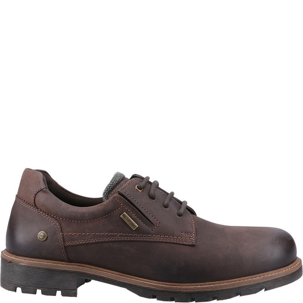 Cotswold Ebrington brown leather waterproof lace up shoes