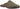 Cotswold Spelsbury khaki warm lined slip on mule slippers