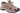 Cotswold Upton womens taupe/pink touch fastening caged walking sandals