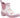 Cotswold Wildflower womens lilac memory foam ankle wellington boots