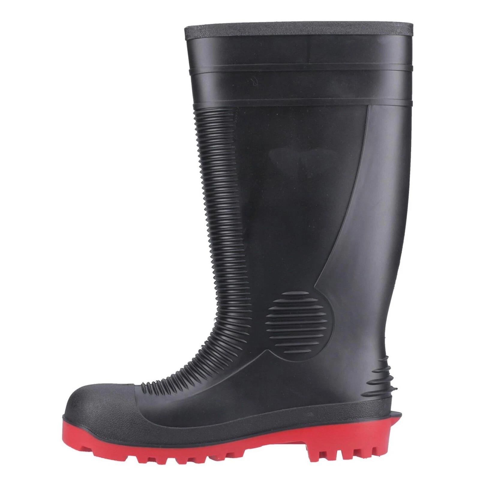 Centek S5 PVC steel toe/midsole waterproof safety work wellington boots FS340
