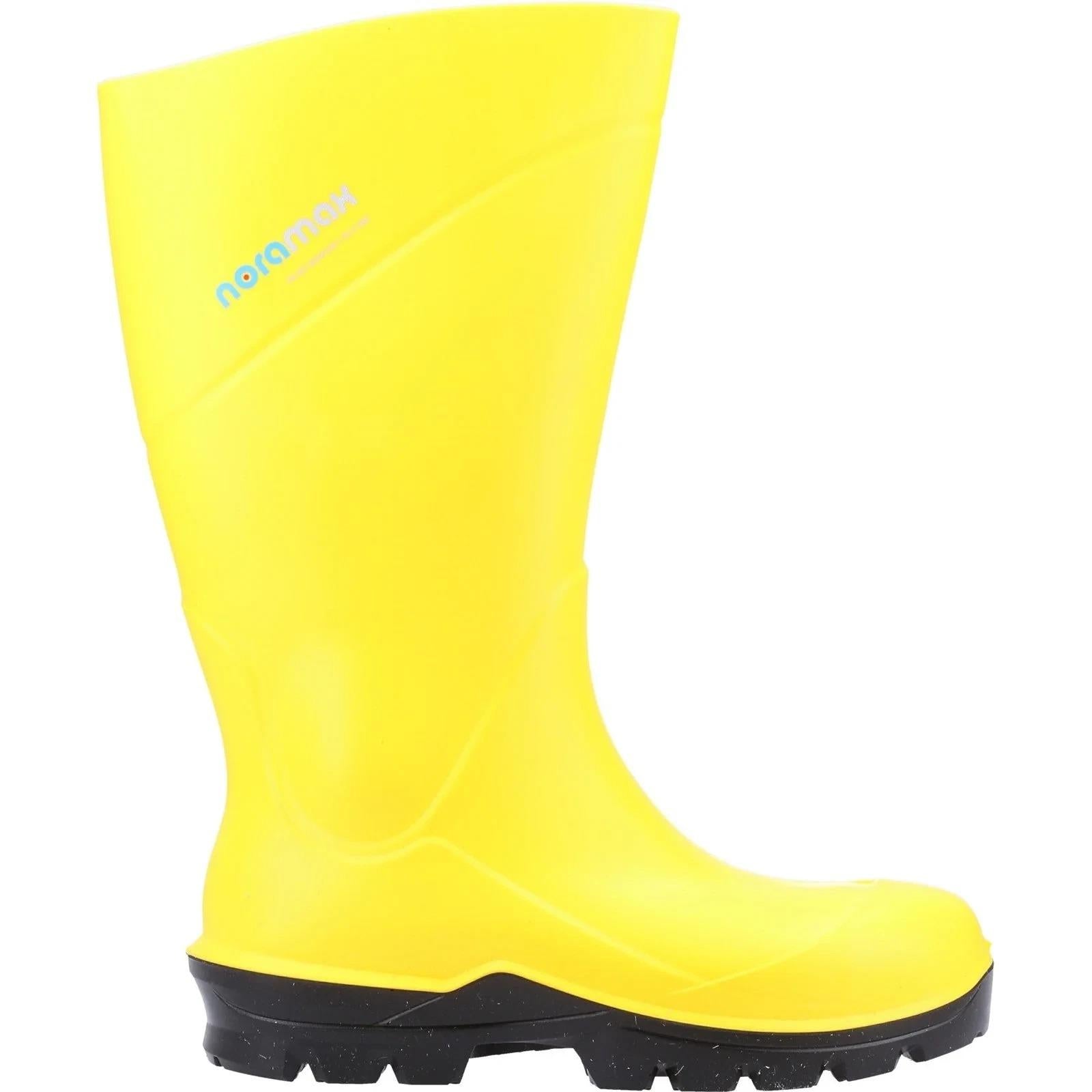 Nora Noramax Pro S5 yellow steel toe/midsole safety work wellington boots