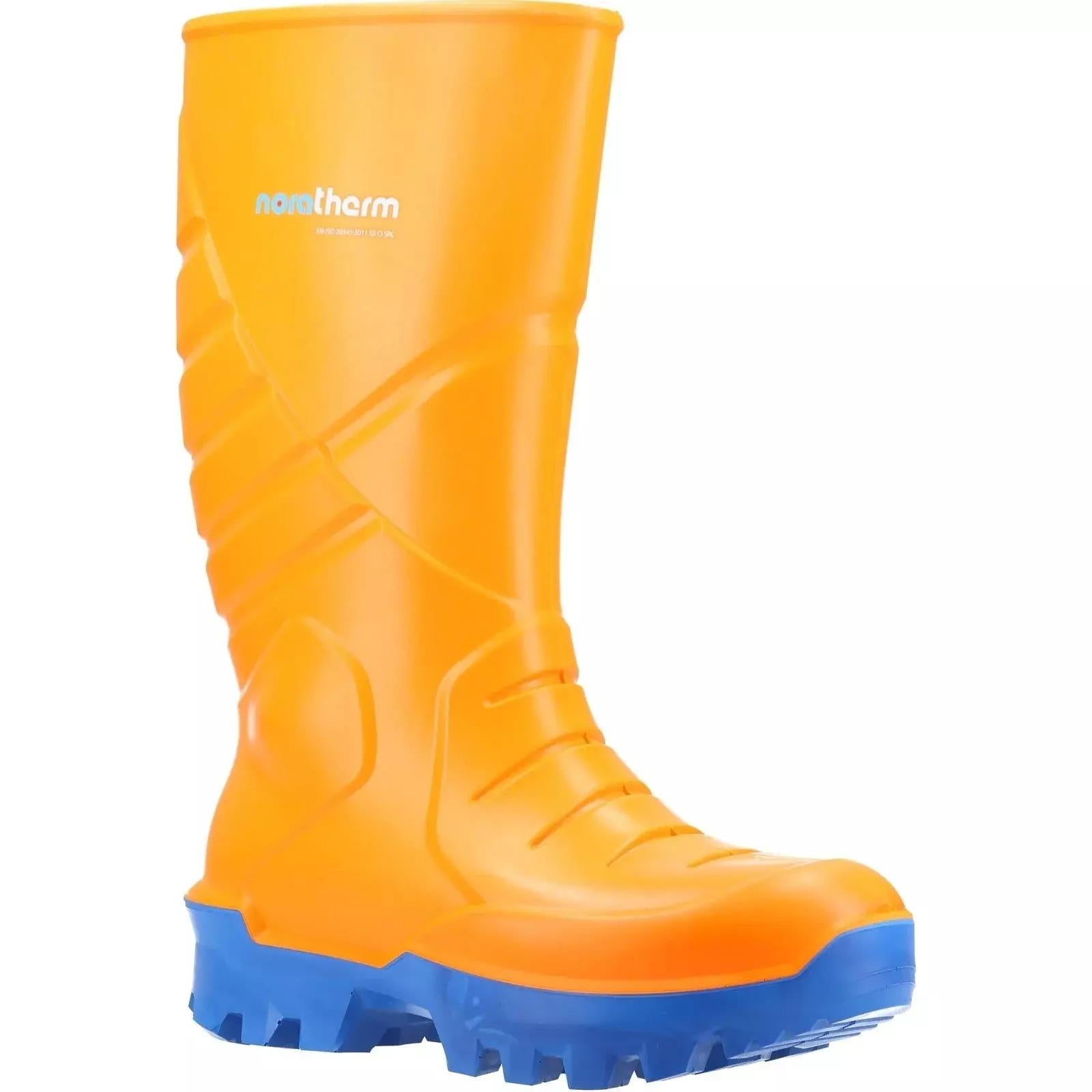 Nora Noratherm S5 orange steel toe/midsole safety work wellington boots