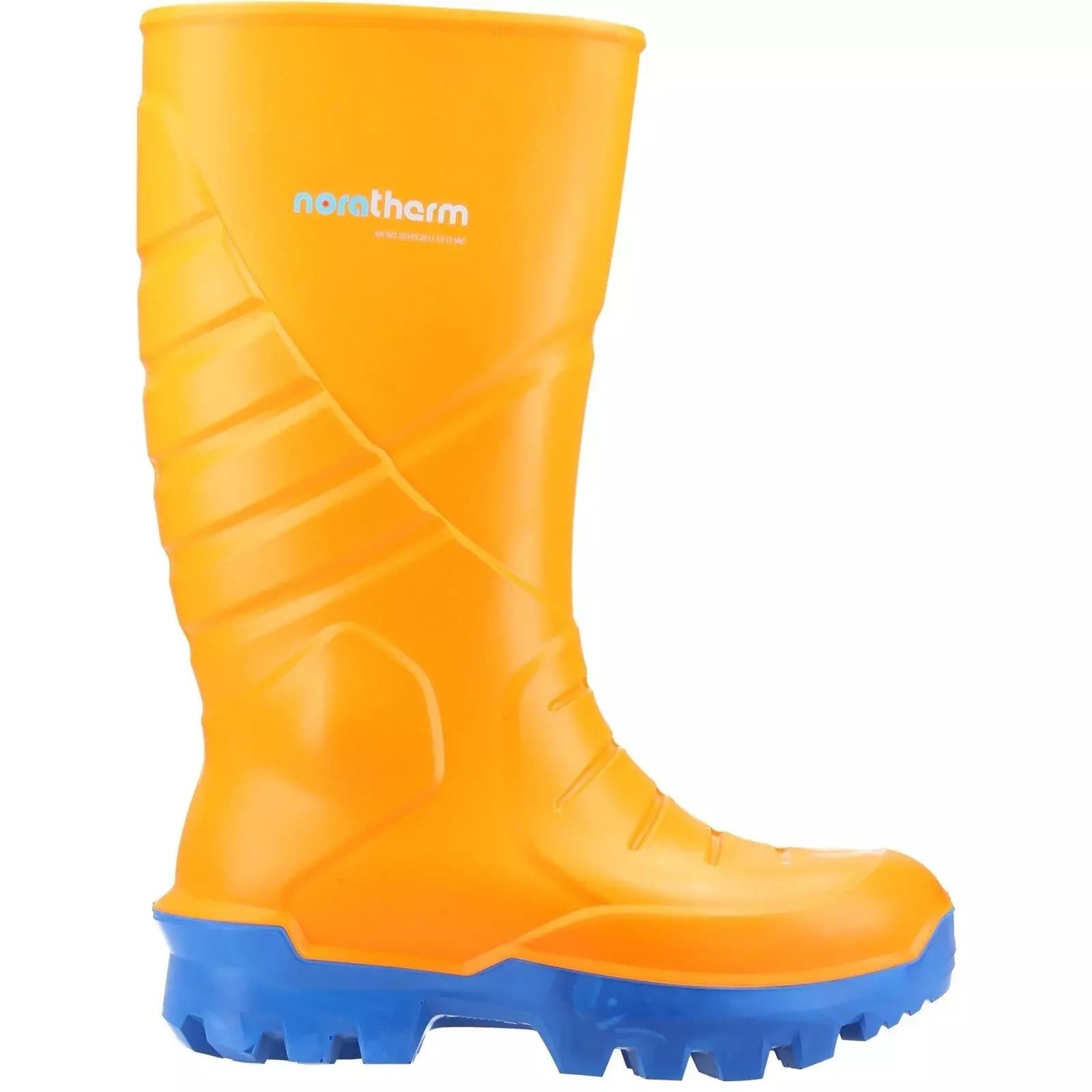 Nora Noratherm S5 orange steel toe/midsole safety work wellington boots