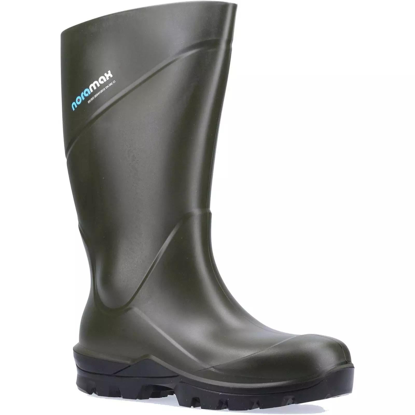 Nora Noramax Agri green lightweight insulated waterproof wellington boots