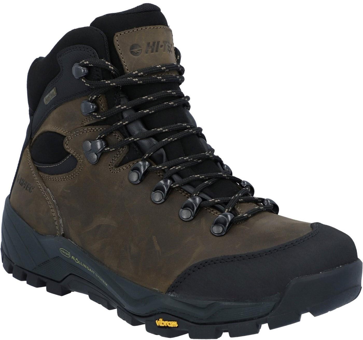 Hi-Tec Altitude Pro RGS brown leather waterproof trail walking hiking boots