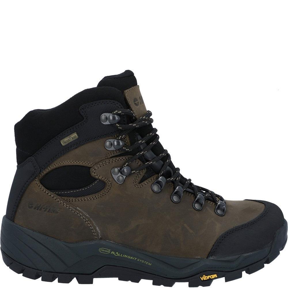 Hi-Tec Altitude Pro RGS brown leather waterproof trail walking hiking boots