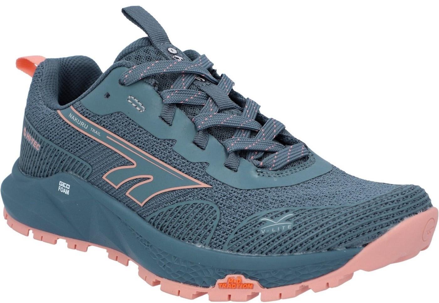 Hi-Tec Geo Nakuru womens lightweight trail walking hiking trainers shoes