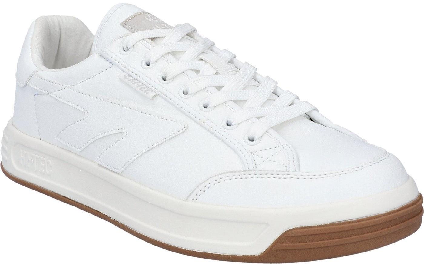 Hi-Tec Freedom white lace up court trainers shoes
