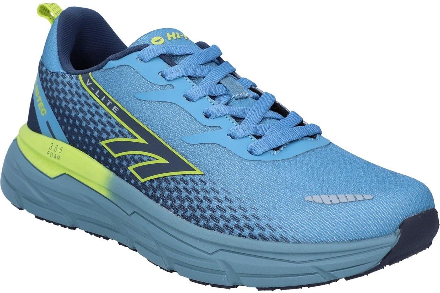 Hi-Tec Promenade blue lightweight walking hiking lace up trainers shoes