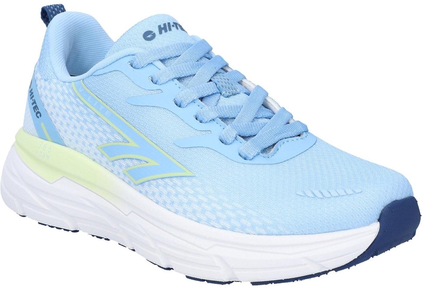 Hi-Tec Promenade womens blue lightweight walking hiking lace up trainers shoes