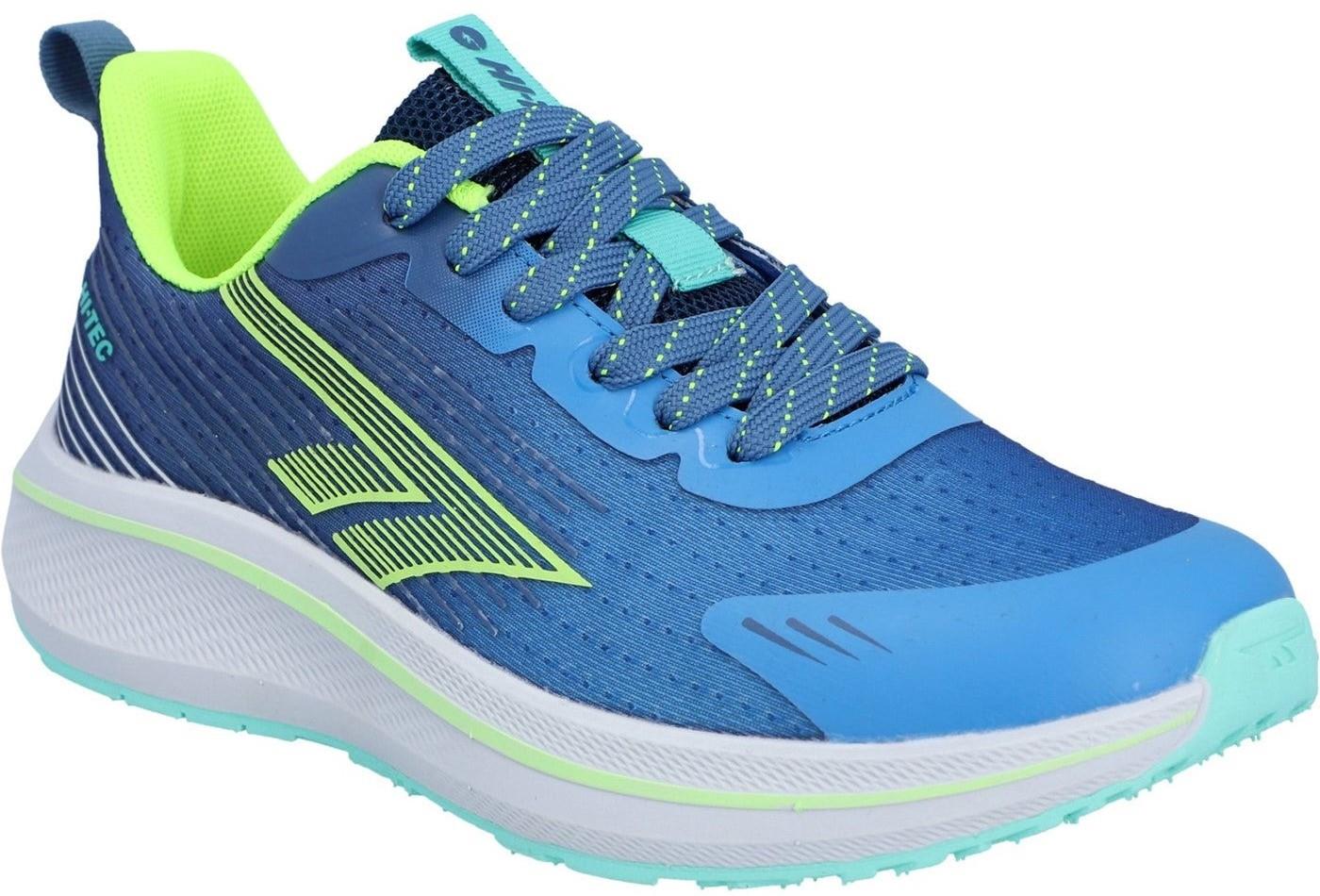 Hi-Tec Santorini womens blue lightweight gym jogging running trainers shoes